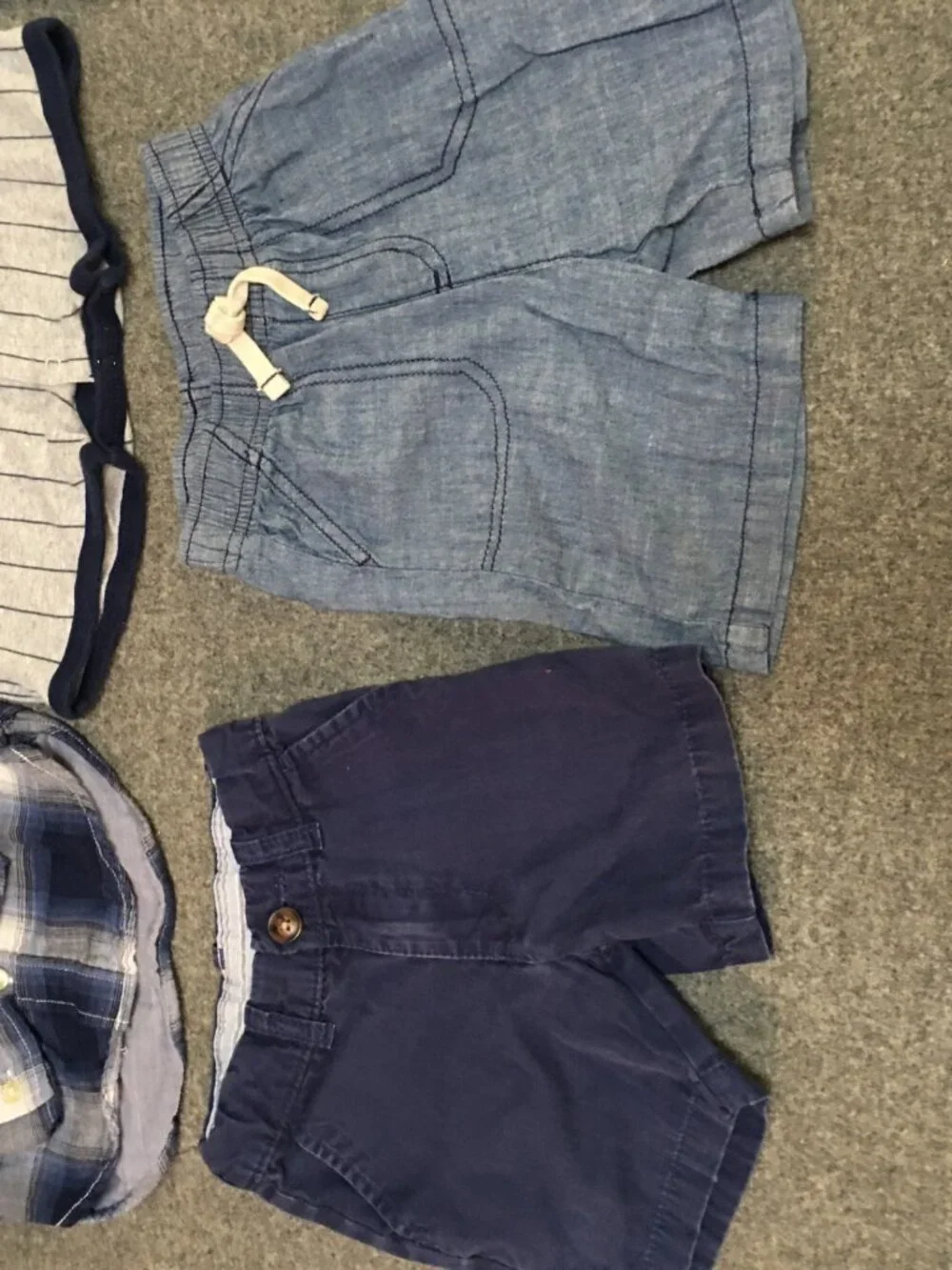 Baby Boy 2T 24 Months Clothing Lot 7x Pieces Bulk Summer Casual Preppy Striped‎